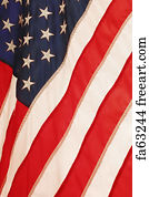 Military Art Print - Flag