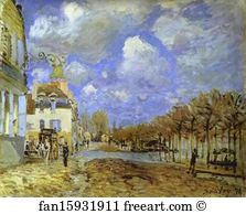 Thyssen Bornemisza Art Print - Flood At Port-Marly
