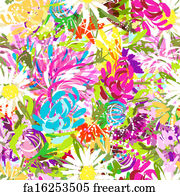 Free art print of Floral bouquet for your design | FreeArt | fa14609168