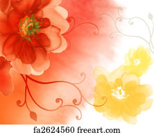 Free art print of Orange painting | FreeArt | fa9207181