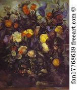 Pushkin Art Print - Flowers