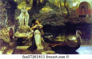 Henryk Hector Siemiradzki Art Print - Following The Example Of The Gods