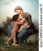 Lover Art Print - Fraternal Love