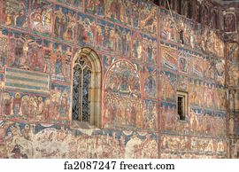 Art Print - Fresco Detail