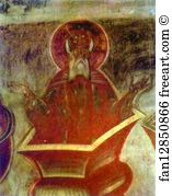 Novgorod Church Art Print - Fresco