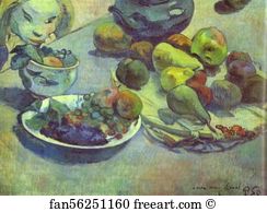 Pushkin Art Print - Fruits