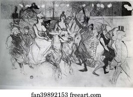 1894 Art Print - Gala At The 