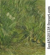 Butterfly Art Print - Garden With Butterflies