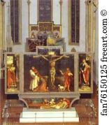 Isenheim Art Print - General View Of The Isenheim Altar