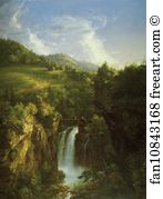 School Art Print - Genesee Scenery