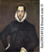 Leiva Art Print - Gentleman Of The House Of Leiva (? )