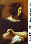 Sand Art Print - George Sand