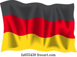 Free art print of Dark White Header German Flag. German flag header on ...