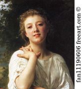 Carnegie Art Print - Girl. Detail