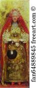 A Picture Gallery Art Print - Girl Of A Noble Family In Xvii Century Russia