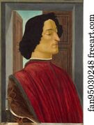 Giuliano De Medici Art Print - Giuliano De' Medici