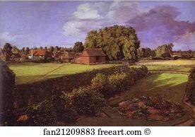 Museums And Galleries Art Print - Golding Constable's Flower Garden