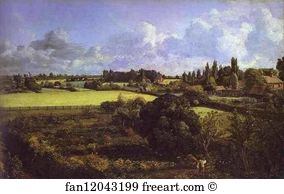 Museums And Galleries Art Print - Golding Constable's Kitchen Garden