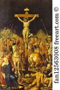 Golgotha Art Print - Golgotha (Central Panel)