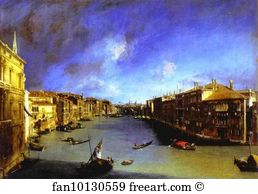 Balbi Art Print - Grand Canal Viewed From Palazzo Balbi