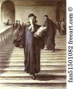 Injustice Art Print - Grand Staircase Of The Palace Of Justice