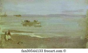 Mist Art Print - Gray And Silver: Mist - Lifeboat