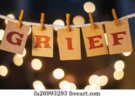Free Grief Word Art Prints And Artworks Freeart