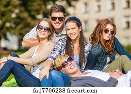 amateur group outdoor teen