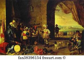 103 Art Print - Guardsroom