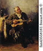 Guitarist Art Print - Guitarist