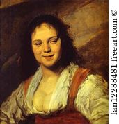 1628 Oil On Canvas Louvre Art Print - Gypsy Girl