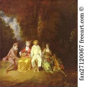 Thyssen Bornemisza Art Print - Happy Pierrot