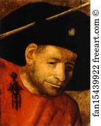 Halberdier Art Print - Head Of A Halberdier