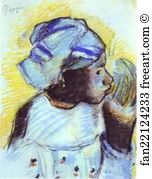 Negress Art Print - Head Of A Negress