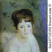 Head Art Print - Head Of A Woman