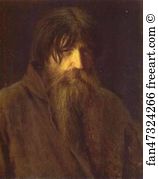 Head Of An Old Peasant Art Print - Head Of An Old Peasant