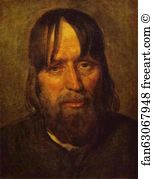 Head Of An Old Peasant Art Print - Head Of An Old Peasant