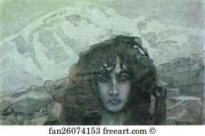 Demon Art Print - Head Of Demon