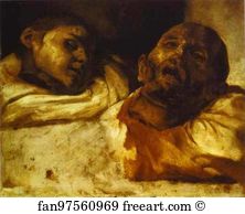 Head Art Print - Heads Severed