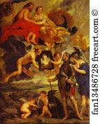 Henry Art Print - Henry Iv Receives The Portrait