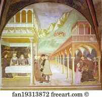Castiglione Art Print - Herod's Banquet
