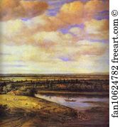 Romania Art Print - Holland Landscape. Detail