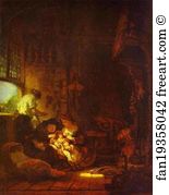 Ho Art Print - Holy Family