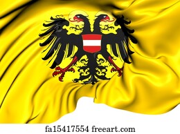 Free art print of Holy Roman Empire Flag (1493-1556). Holy Roman Empire ...