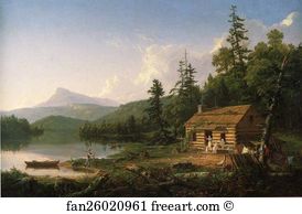 Museum Of American Art Art Print - Home In The Woods