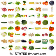 Free Vegetable Art Prints and Artworks | FreeArt