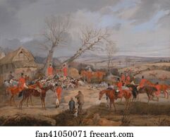 Kill Art Print - Hunting Scene: The Kill