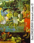 Hail Art Print - Ia Orana Maria (Hail Mary)