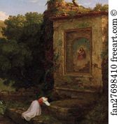 1 4 Art Print - Il Penseroso. Detail