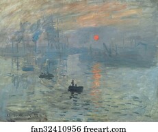 Sunrise Art Print - Impression, Sunrise